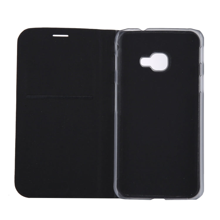 For Galaxy Xcover 4 PU+PC Horizontal Flip Leather Case with Card Slot