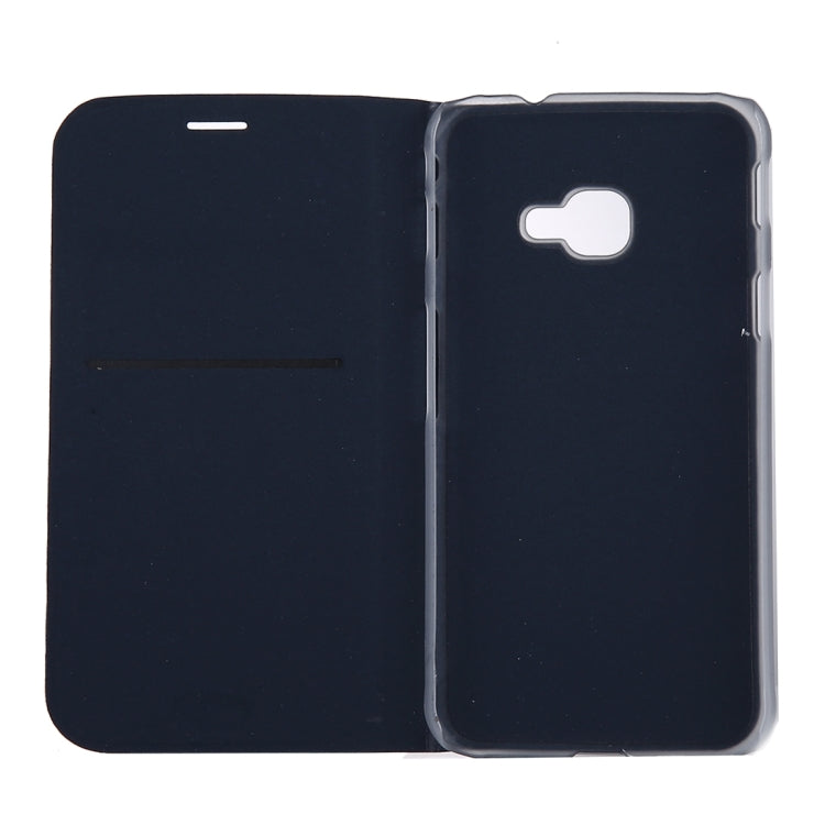 For Galaxy Xcover 4 PU+PC Horizontal Flip Leather Case with Card Slot