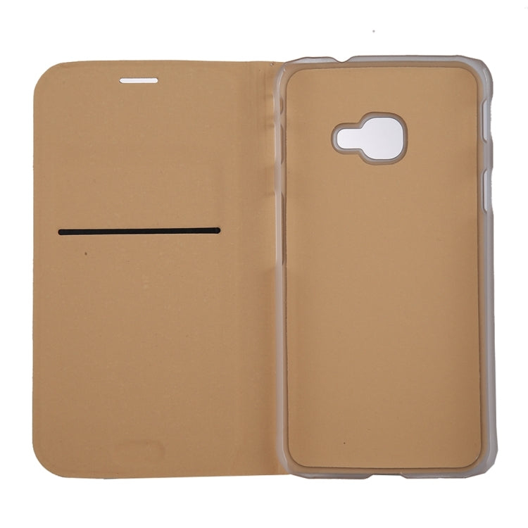 For Galaxy Xcover 4 PU+PC Horizontal Flip Leather Case with Card Slot