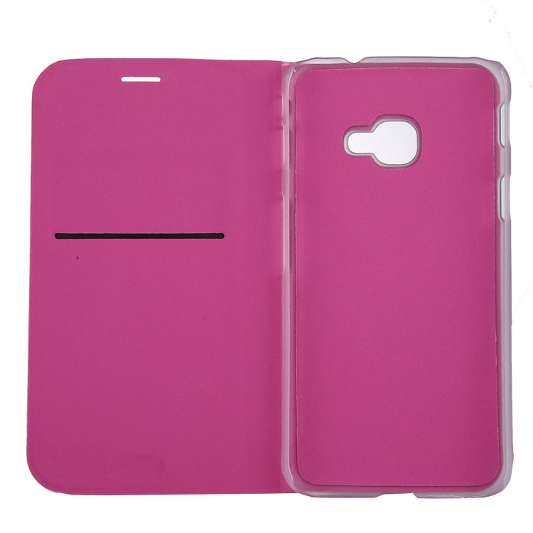 For Galaxy Xcover 4 PU+PC Horizontal Flip Leather Case with Card Slot