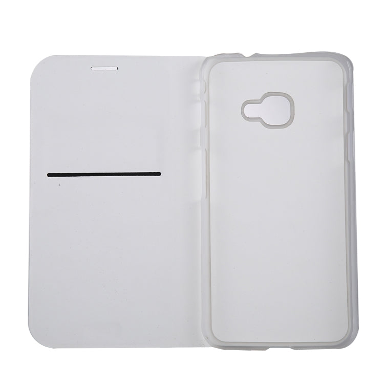 For Galaxy Xcover 4 PU+PC Horizontal Flip Leather Case with Card Slot