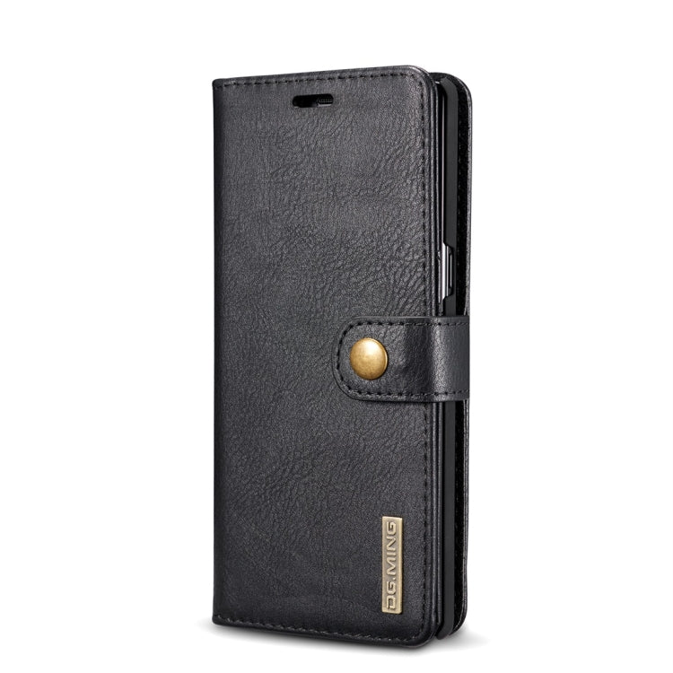 DG.MING for Galaxy Note 8 Crazy Horse Texture Horizontal Flip Detachable Magnetic Protective Case with Holder & Card Slots & Wallet