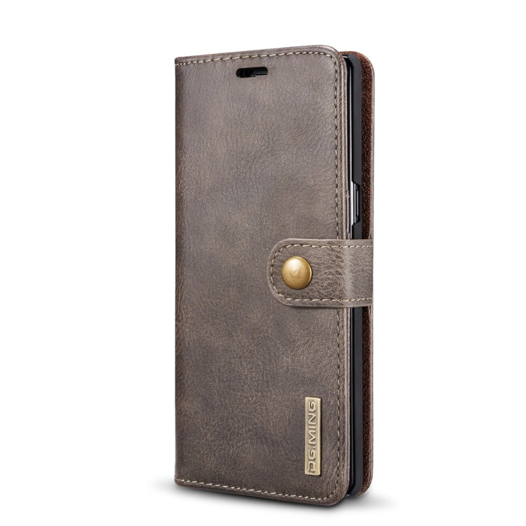 DG.MING for Galaxy Note 8 Crazy Horse Texture Horizontal Flip Detachable Magnetic Protective Case with Holder & Card Slots & Wallet