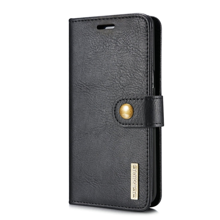 DG.MING for Galaxy S8 Crazy Horse Texture Horizontal Flip Detachable Magnetic Protective Case with Holder & Card Slots & Wallet