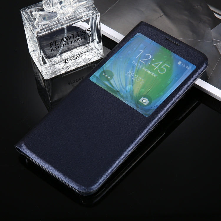 For Galaxy S8 + / G955 Litchi Texture Horizontal Flip Leather Case with Call Display ID