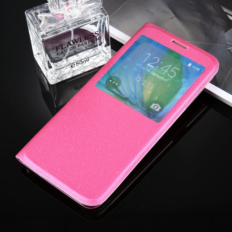 For Galaxy S8 + / G955 Litchi Texture Horizontal Flip Leather Case with Call Display ID