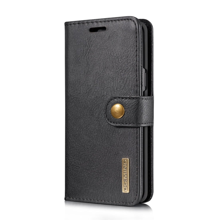 DG.MING for Galaxy S9 Crazy Horse Texture Horizontal Flip Detachable Magnetic Protective Case with Holder & Card Slots & Wallet