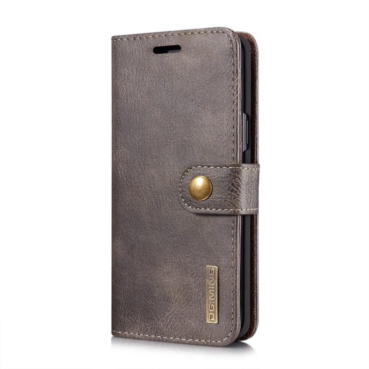 DG.MING for Galaxy S9 Crazy Horse Texture Horizontal Flip Detachable Magnetic Protective Case with Holder & Card Slots & Wallet