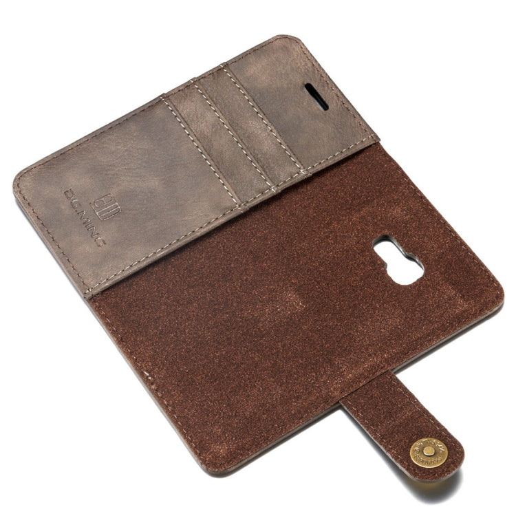 DG.MING for Galaxy A3 (2017) / A320 Crazy Horse Texture Horizontal Flip Detachable Magnetic Protective Case with Holder & Card Slots & Wallet