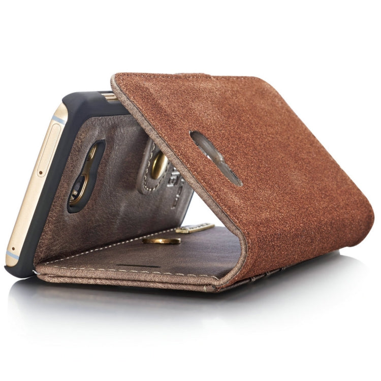 DG.MING for Galaxy A3 (2017) / A320 Crazy Horse Texture Horizontal Flip Detachable Magnetic Protective Case with Holder & Card Slots & Wallet
