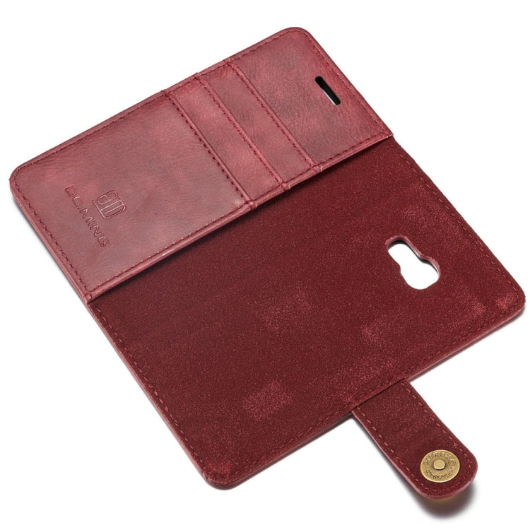 DG.MING for Galaxy A3 (2017) / A320 Crazy Horse Texture Horizontal Flip Detachable Magnetic Protective Case with Holder & Card Slots & Wallet