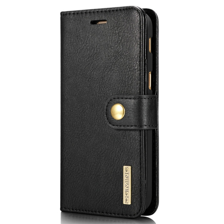 DG.MING for Galaxy A5 (2017) / A520 Crazy Horse Texture Horizontal Flip Detachable Magnetic Protective Case with Holder & Card Slots & Wallet