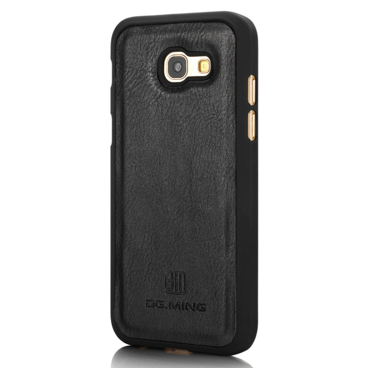 DG.MING for Galaxy A5 (2017) / A520 Crazy Horse Texture Horizontal Flip Detachable Magnetic Protective Case with Holder & Card Slots & Wallet