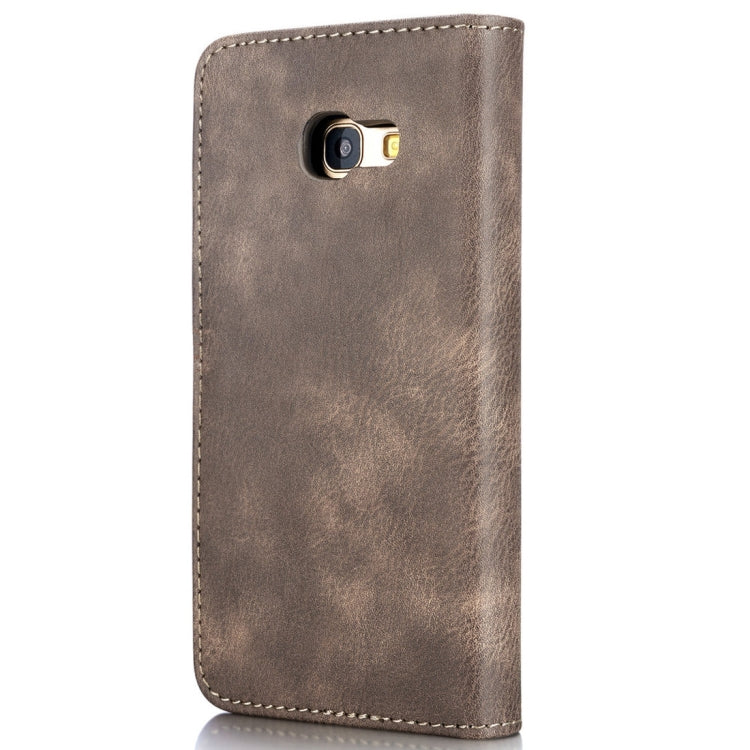 DG.MING for Galaxy A5 (2017) / A520 Crazy Horse Texture Horizontal Flip Detachable Magnetic Protective Case with Holder & Card Slots & Wallet