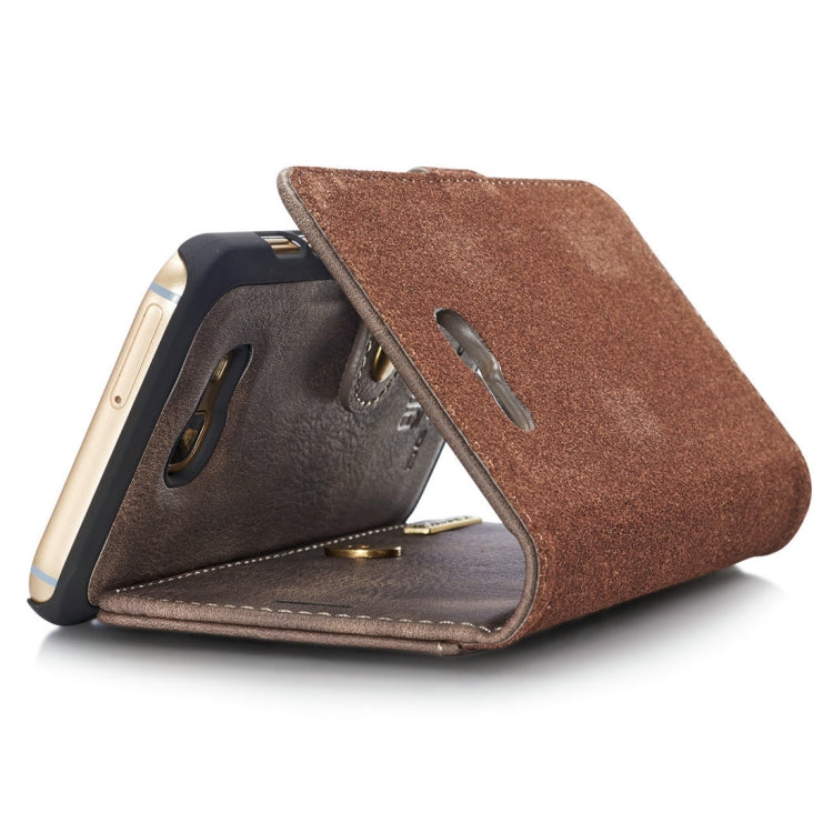 DG.MING for Galaxy A5 (2017) / A520 Crazy Horse Texture Horizontal Flip Detachable Magnetic Protective Case with Holder & Card Slots & Wallet