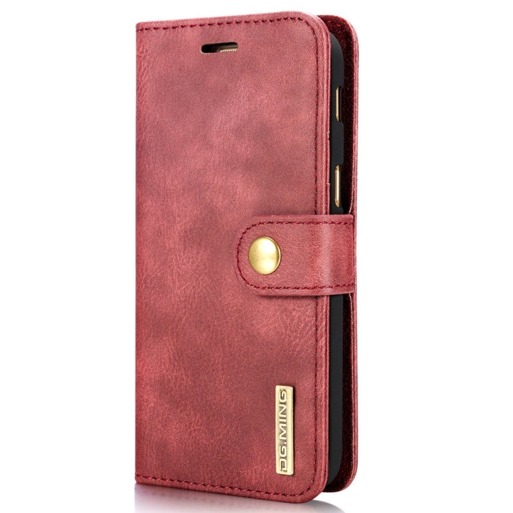 DG.MING for Galaxy A5 (2017) / A520 Crazy Horse Texture Horizontal Flip Detachable Magnetic Protective Case with Holder & Card Slots & Wallet