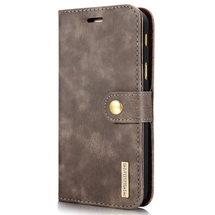DG.MING for Galaxy A7 (2017) / A720 Crazy Horse Texture Horizontal Flip Detachable Magnetic Protective Case with Holder & Card Slots & Wallet