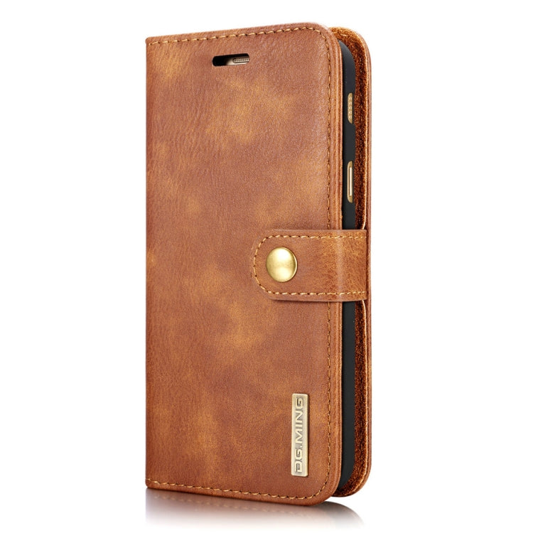 DG.MING for Galaxy A7 (2017) / A720 Crazy Horse Texture Horizontal Flip Detachable Magnetic Protective Case with Holder & Card Slots & Wallet