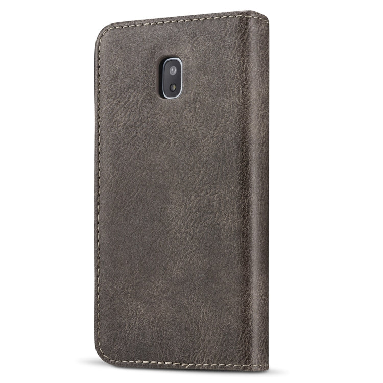 DG.MING for Galaxy J5 (2017) / J530 (EU Version) Crazy Horse Texture Horizontal Flip Detachable Magnetic Protective Case with Holder & Card Slots & Wallet