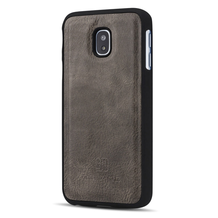 DG.MING for Galaxy J5 (2017) / J530 (EU Version) Crazy Horse Texture Horizontal Flip Detachable Magnetic Protective Case with Holder & Card Slots & Wallet