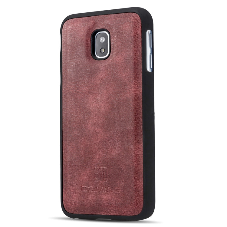 DG.MING for Galaxy J5 (2017) / J530 (EU Version) Crazy Horse Texture Horizontal Flip Detachable Magnetic Protective Case with Holder & Card Slots & Wallet