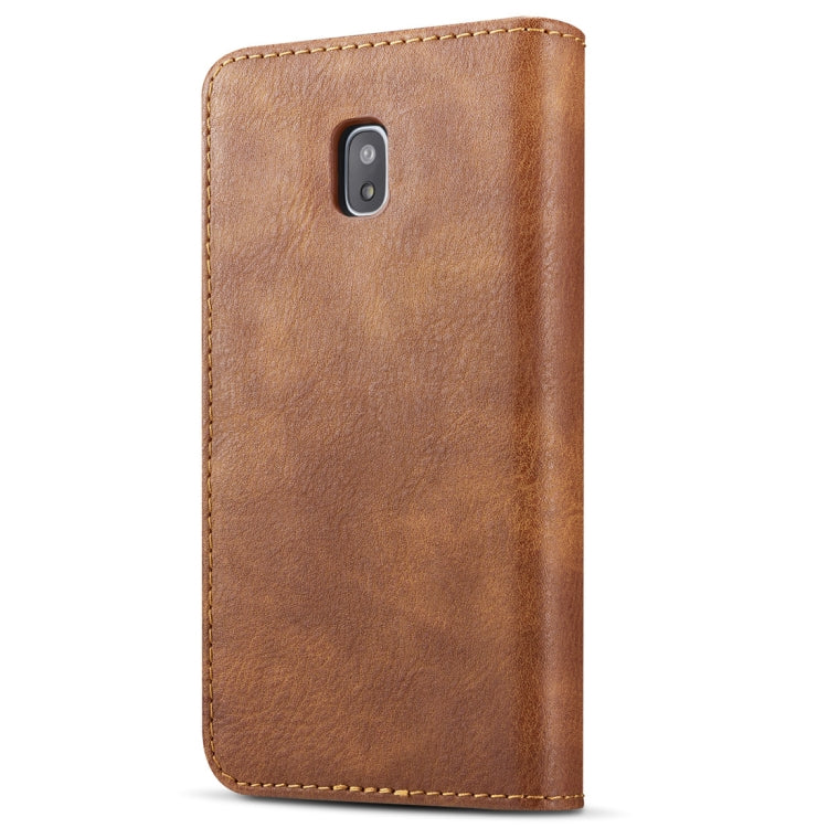 DG.MING for Galaxy J5 (2017) / J530 (EU Version) Crazy Horse Texture Horizontal Flip Detachable Magnetic Protective Case with Holder & Card Slots & Wallet
