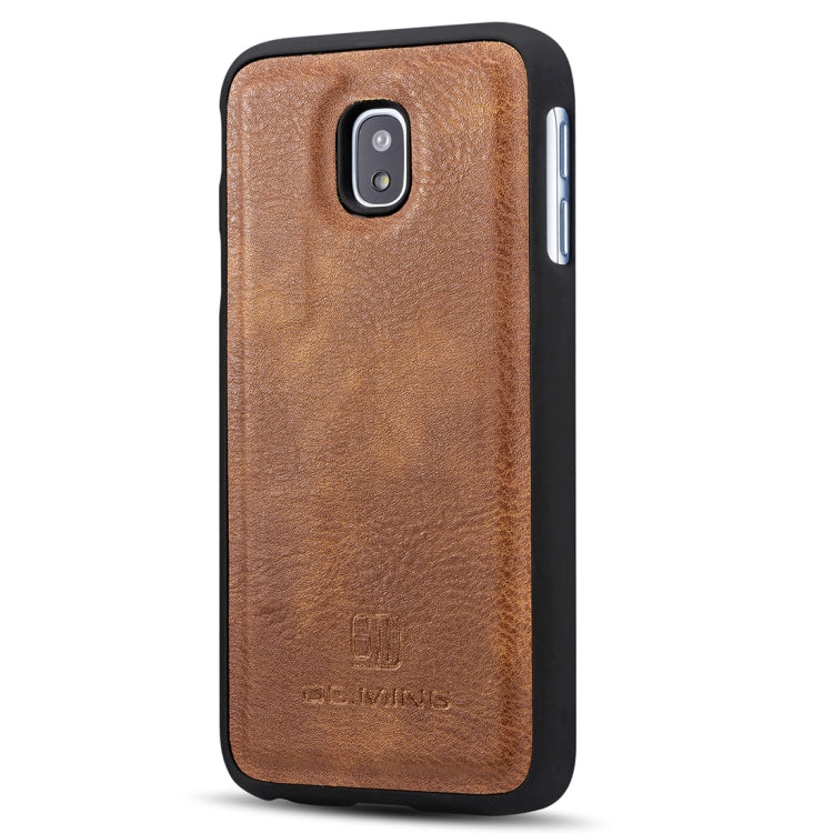 DG.MING for Galaxy J5 (2017) / J530 (EU Version) Crazy Horse Texture Horizontal Flip Detachable Magnetic Protective Case with Holder & Card Slots & Wallet