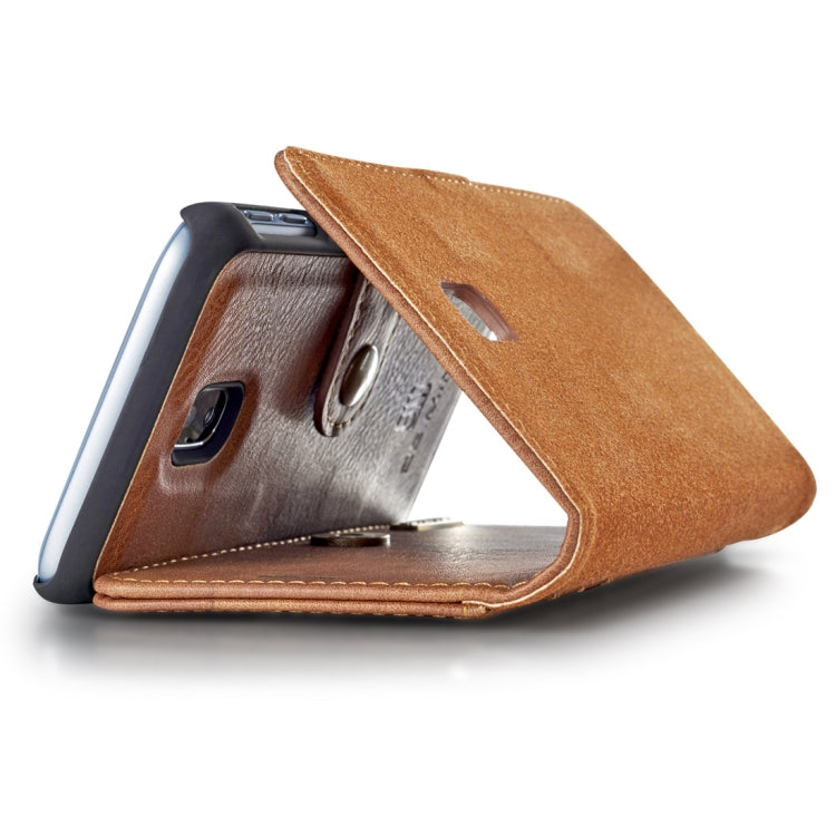 DG.MING for Galaxy J5 (2017) / J530 (EU Version) Crazy Horse Texture Horizontal Flip Detachable Magnetic Protective Case with Holder & Card Slots & Wallet