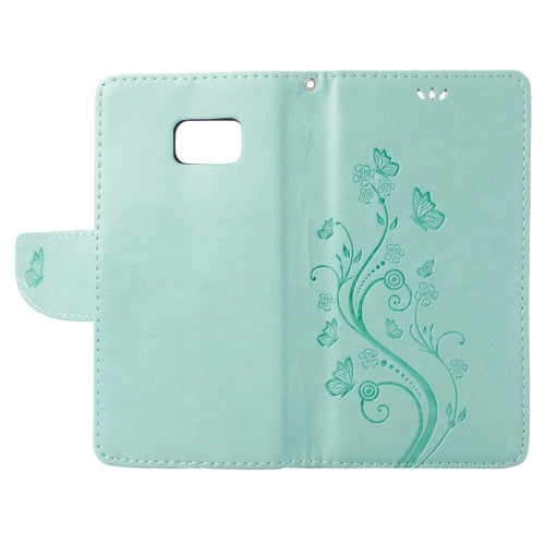 For Galaxy Note 7 / N930 Wallet Style Pressed Flowers Horizontal Flip Leather Case with Holder & Card Slots & Lanyard