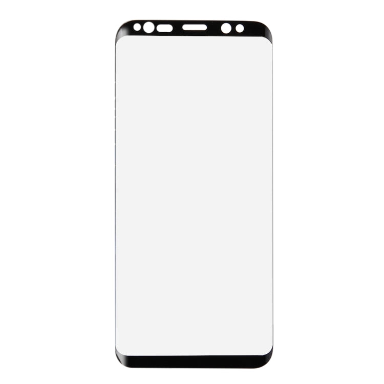 Full Screen Curved  Tempered Glass For Galaxy S8 / G950(Black)