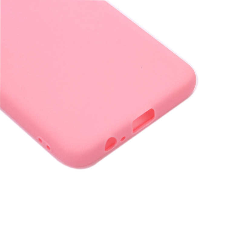 For Galaxy A8 (2018) Inside and Outside Frosted TPU Protective Back Cover Case