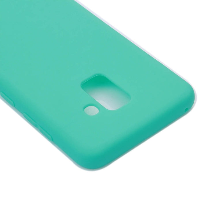 For Galaxy A8 (2018) Inside and Outside Frosted TPU Protective Back Cover Case