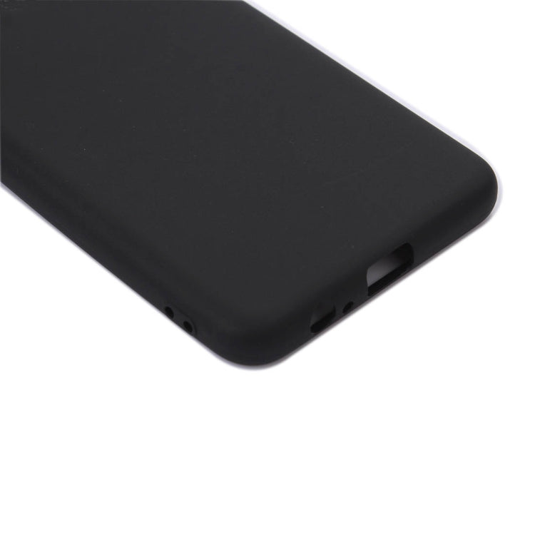 For Galaxy A8+ (2018) Inside and Outside Frosted TPU Protective Back Cover Case