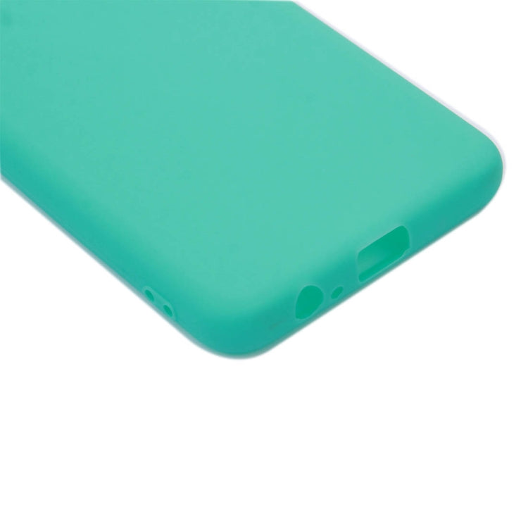 For Galaxy A8+ (2018) Inside and Outside Frosted TPU Protective Back Cover Case