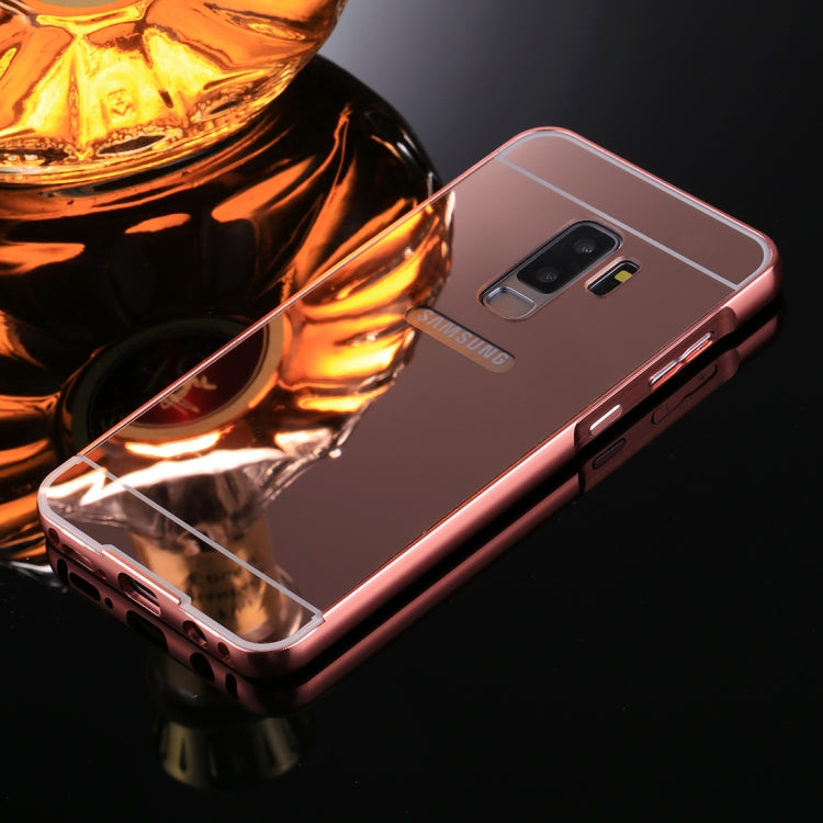 Electroplating + PC Mirror Protective Back Cover Case for Galaxy S9+