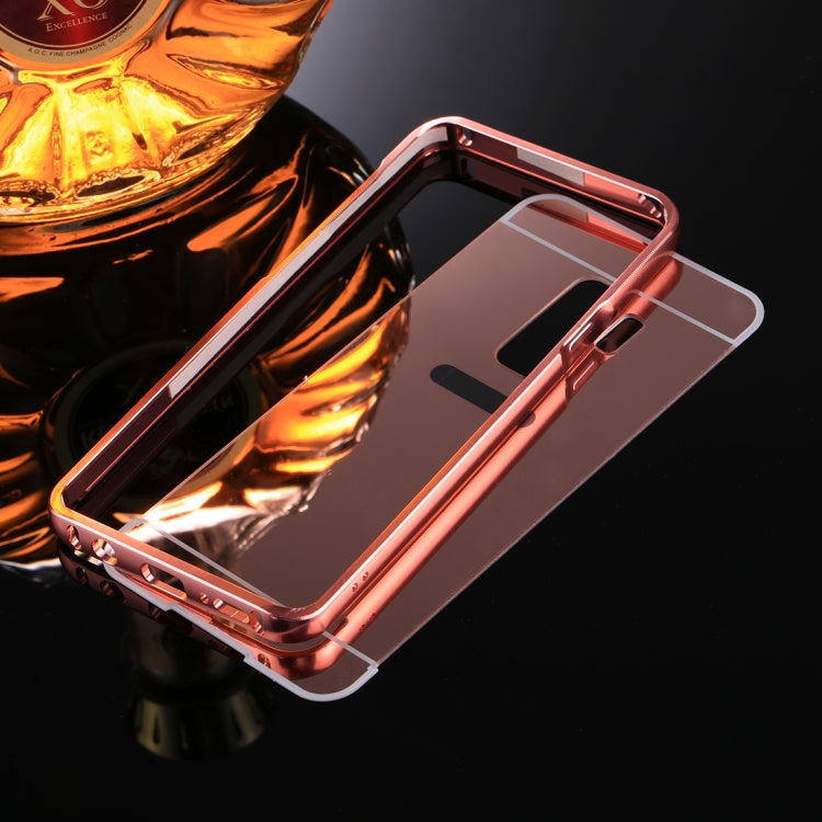 Electroplating + PC Mirror Protective Back Cover Case for Galaxy S9+