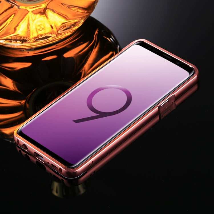 Electroplating + PC Mirror Protective Back Cover Case for Galaxy S9+