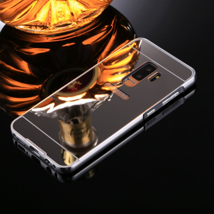 Electroplating + PC Mirror Protective Back Cover Case for Galaxy S9+