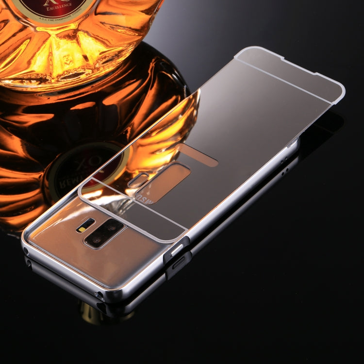 Electroplating + PC Mirror Protective Back Cover Case for Galaxy S9+