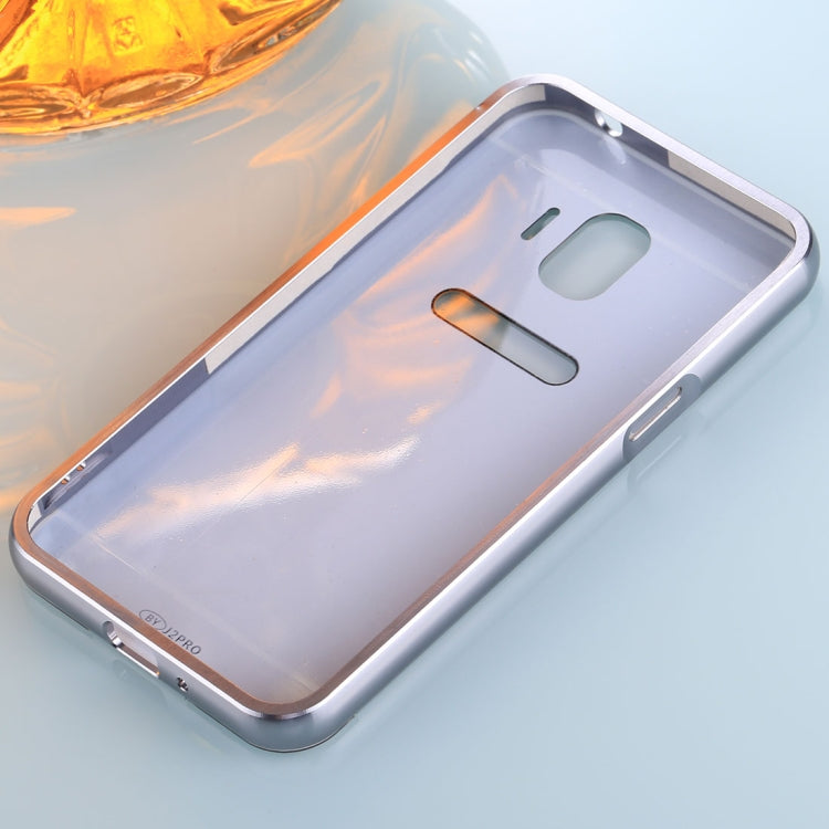For Galaxy J2 Pro (2018) PC Electroplating Mirror Protective Back Cover Case