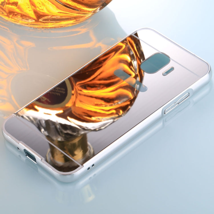 For Galaxy J2 Pro (2018) PC Electroplating Mirror Protective Back Cover Case