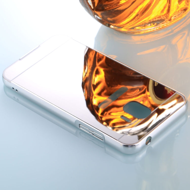 For Galaxy J2 Pro (2018) PC Electroplating Mirror Protective Back Cover Case