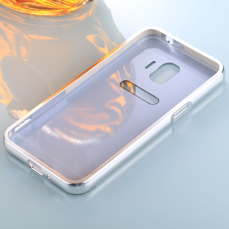 For Galaxy J2 Pro (2018) PC Electroplating Mirror Protective Back Cover Case
