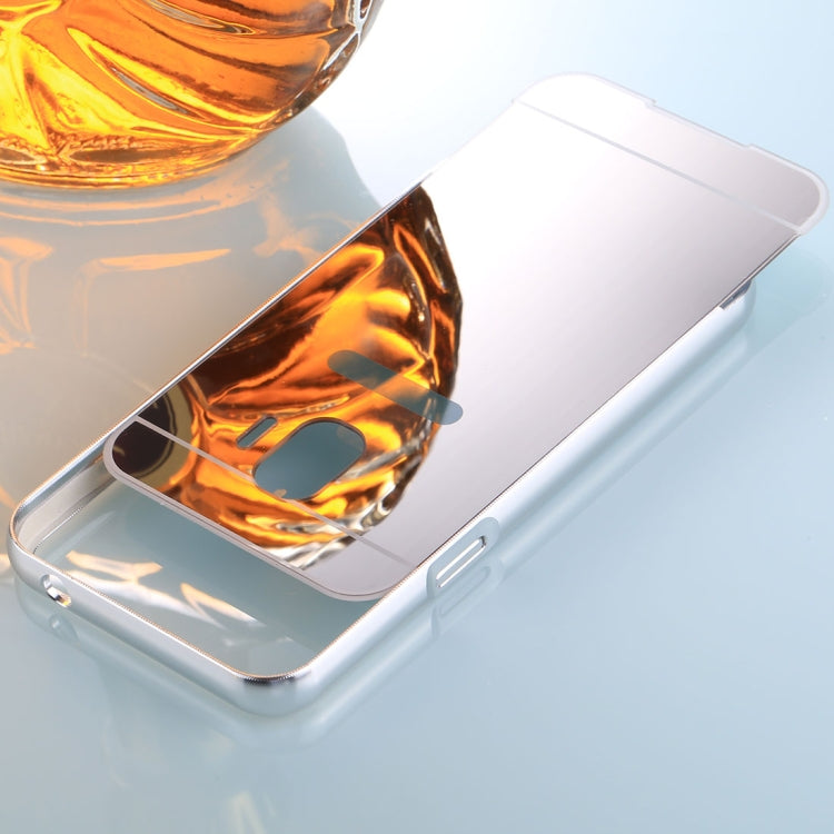 For Galaxy J2 Pro (2018) PC Electroplating Mirror Protective Back Cover Case