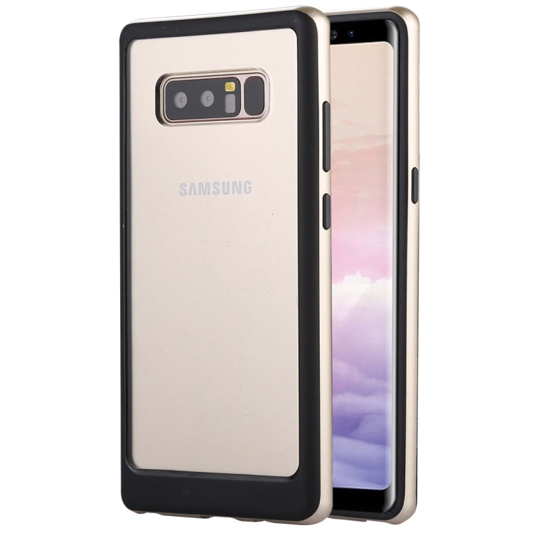 GOOSPERY New Bumper X for Galaxy Note 8 PC + TPU Shockproof Hard Protective Back Case