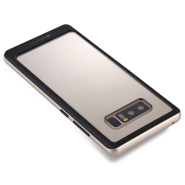 GOOSPERY New Bumper X for Galaxy Note 8 PC + TPU Shockproof Hard Protective Back Case