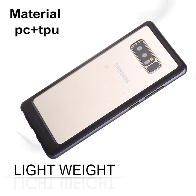 GOOSPERY New Bumper X for Galaxy Note 8 PC + TPU Shockproof Hard Protective Back Case