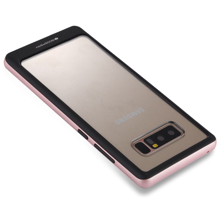 GOOSPERY New Bumper X for Galaxy Note 8 PC + TPU Shockproof Hard Protective Back Case