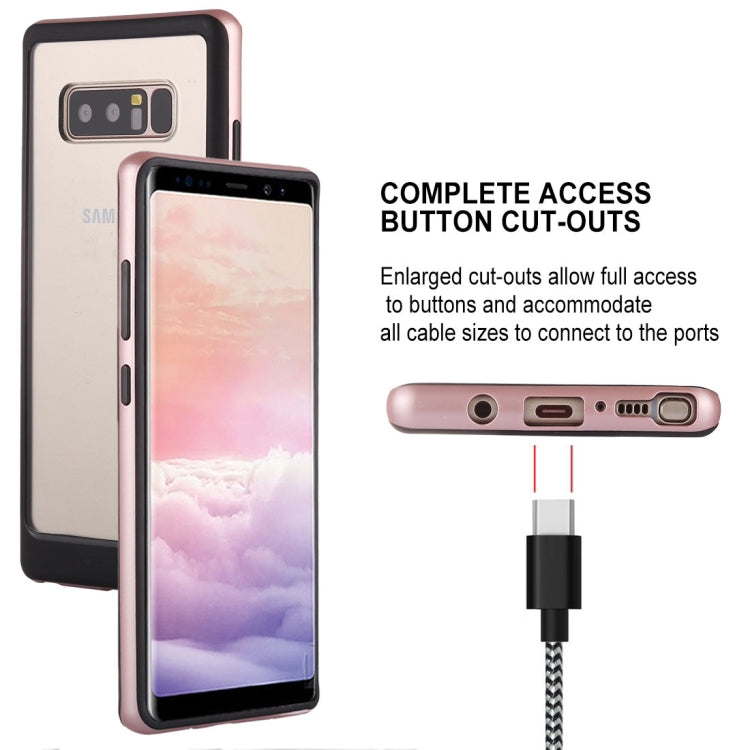 GOOSPERY New Bumper X for Galaxy Note 8 PC + TPU Shockproof Hard Protective Back Case