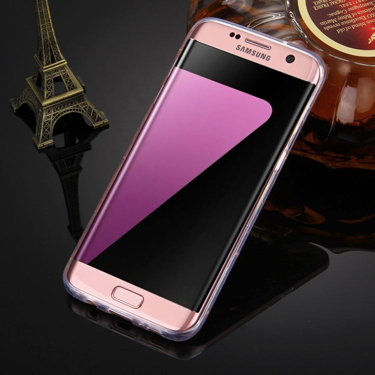 For Galaxy S7 Edge / G935 Scattered Platinum Pattern TPU Protective Case